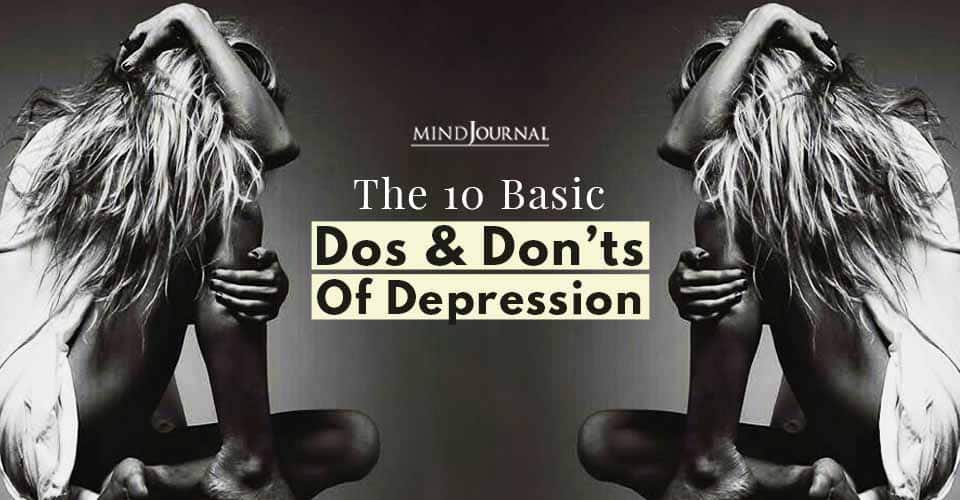 Basic Dos Donts Depression
