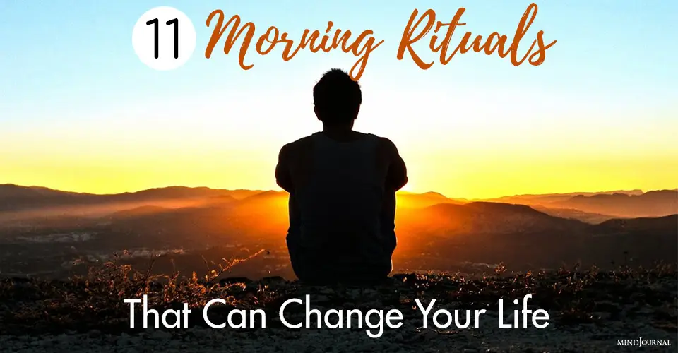 Morning Rituals Change Life