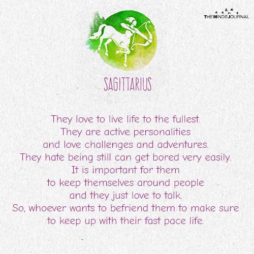 Interesting Facts about Each Zodiac Sign sagittarius