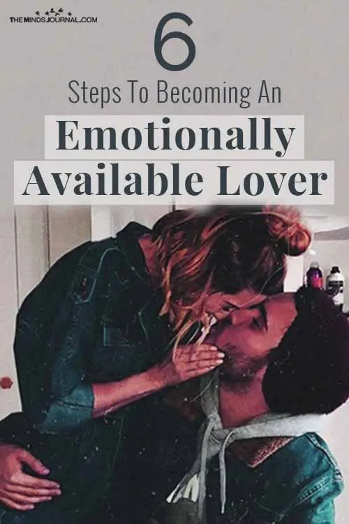 Steps Becoming Emotionally Available Lover Pin