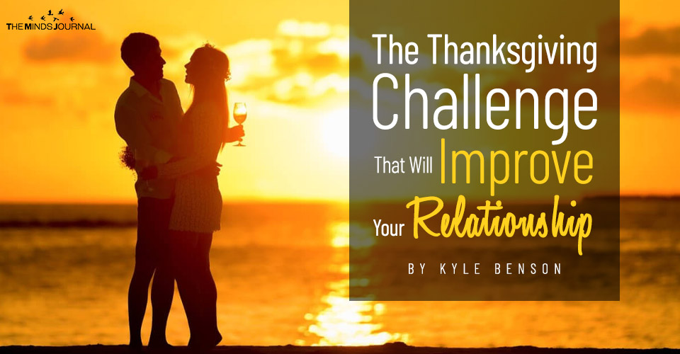 The Thanksgiving Challenge: #1 Way To Appreciate Your Partner