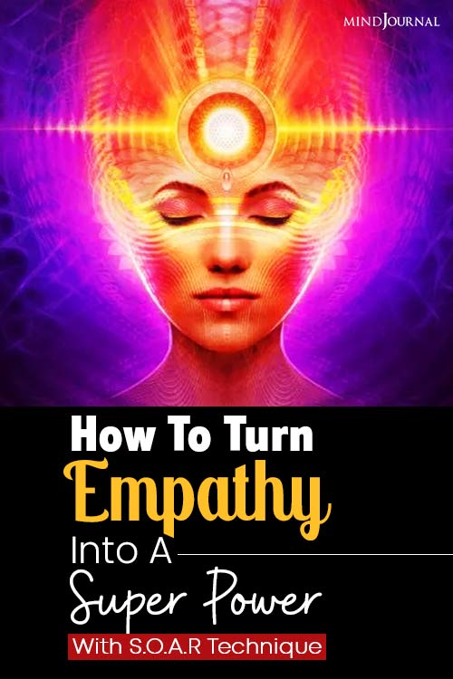 Turn Empathy into A Super Power pin