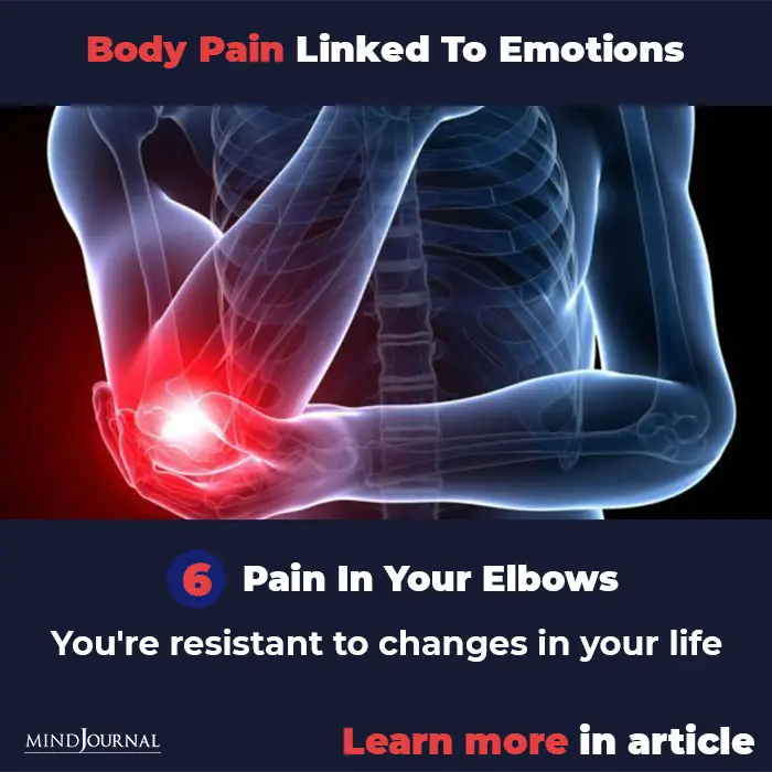 Types Body Pain Linked To Emotions Mental State elbow