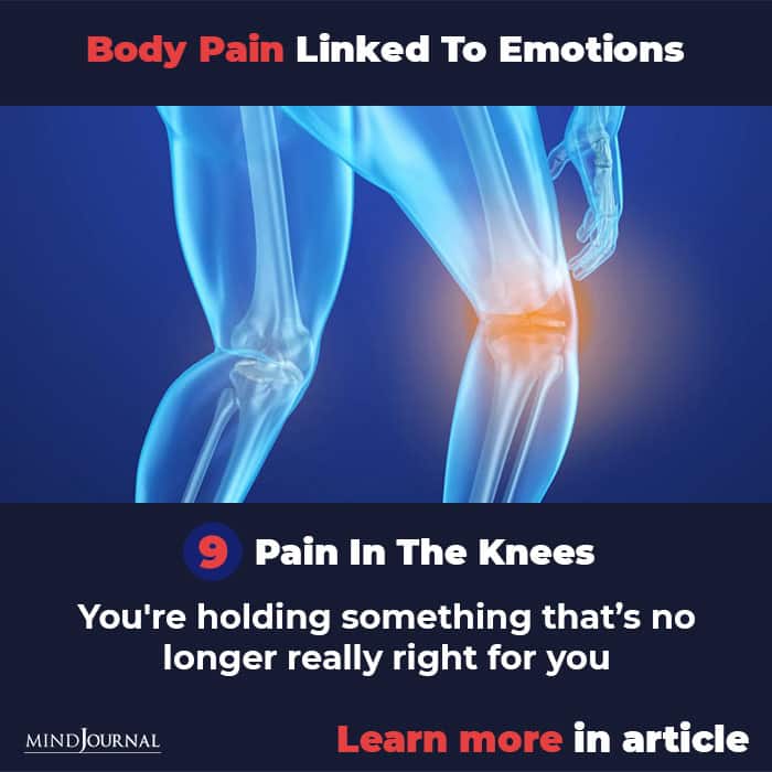 Types Body Pain Linked To Emotions Mental State knees