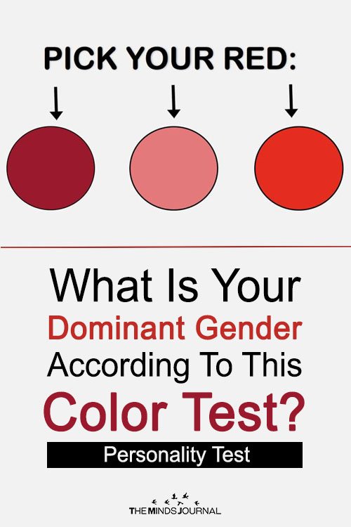 color personality test- dominant gender