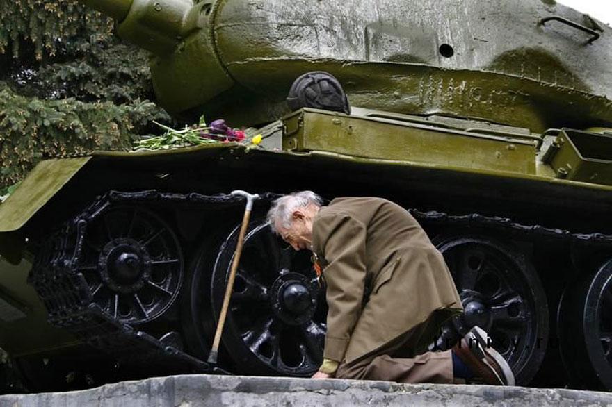 Russian tank veteran 