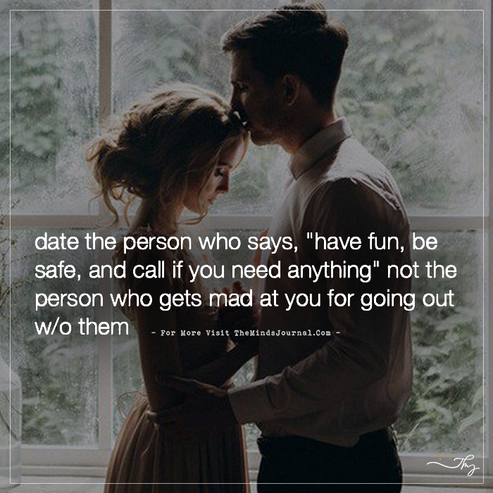 Date the Person Who Says