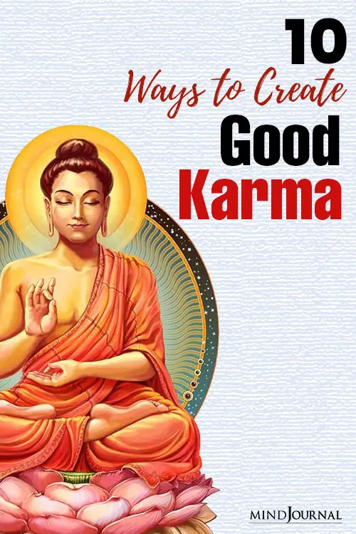 Create Good Karma Everyday pin