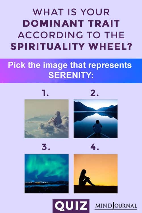 Dominant Trait Spirituality Wheel QUIZ Pin
