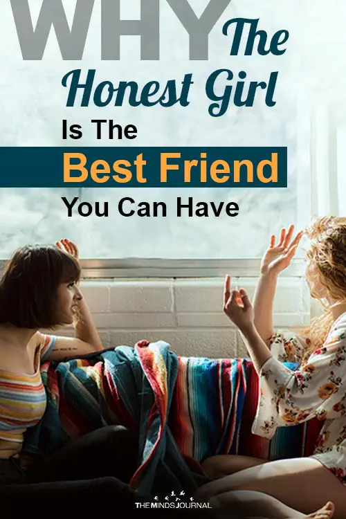 Honest Girl Best Friend You Can Have pin
