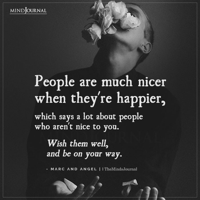 People Are Much Nicer When Theyre Happier