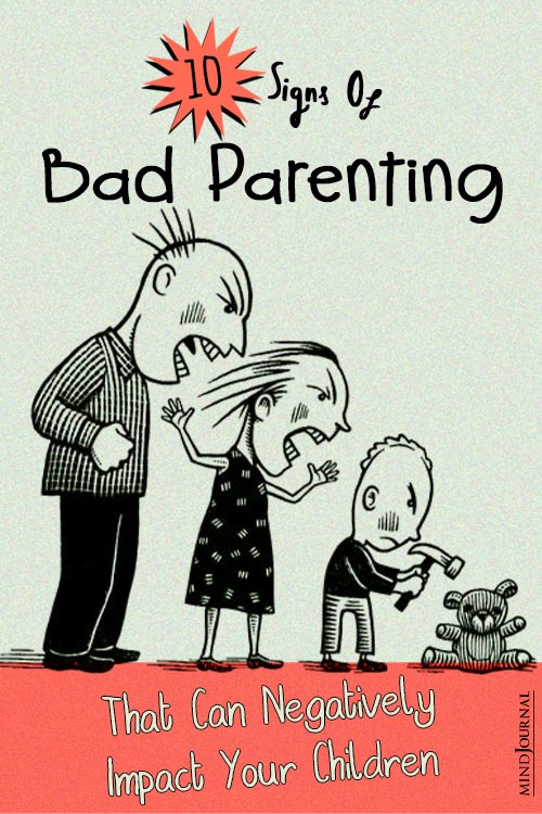Poor Parenting Habits Affect Children Negatively pin