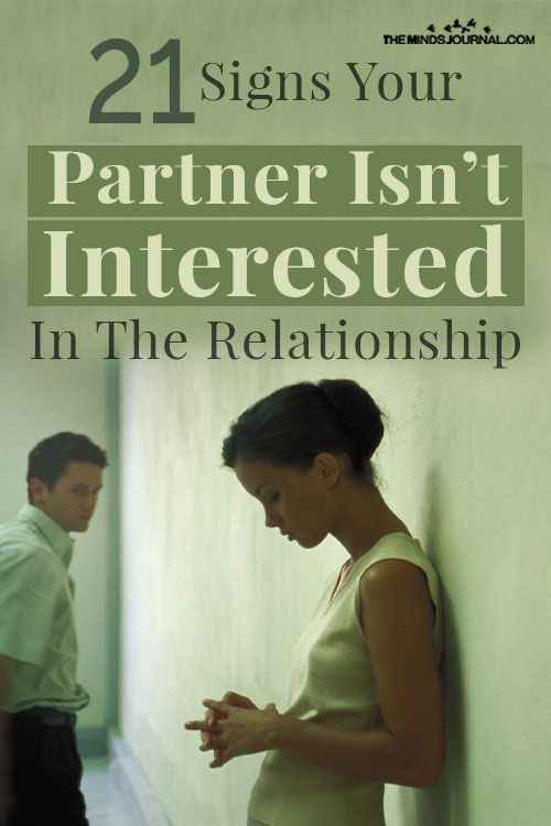 Signs Partner Isnt Interested In Relationship Pin