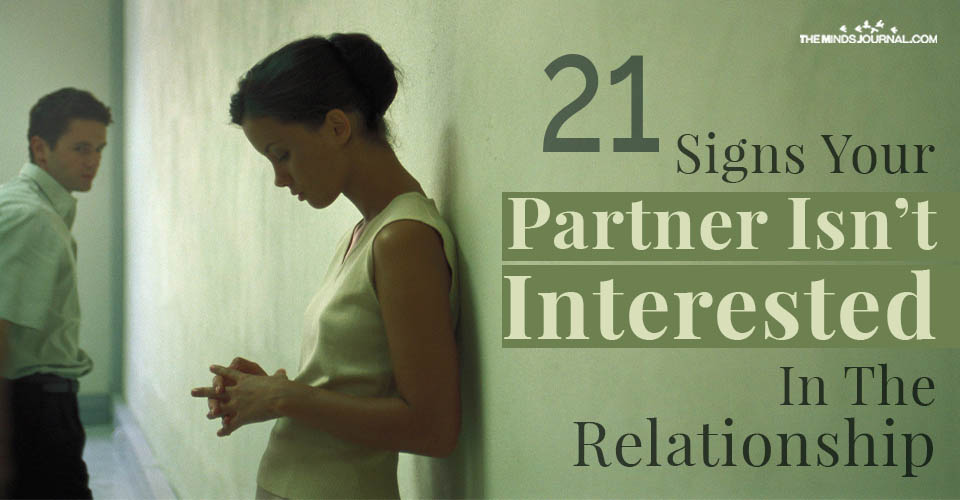 Signs Partner Isnt Interested In Relationship
