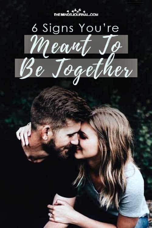 Signs Youre Meant To Be Together Pin