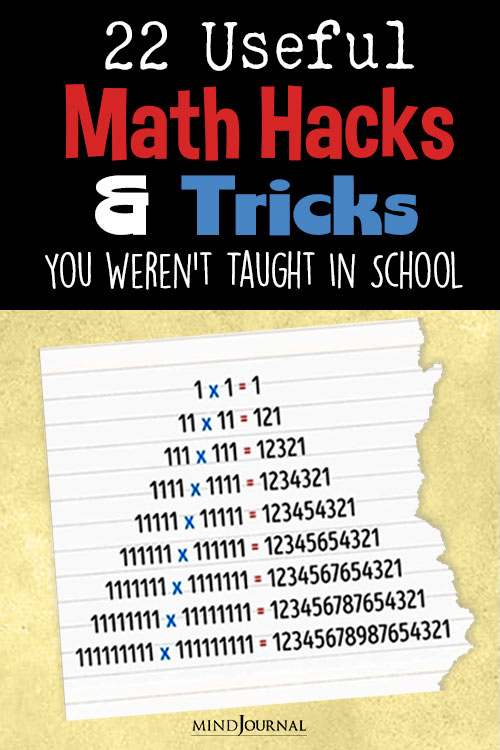 Useful Math Hacks Tricks pin