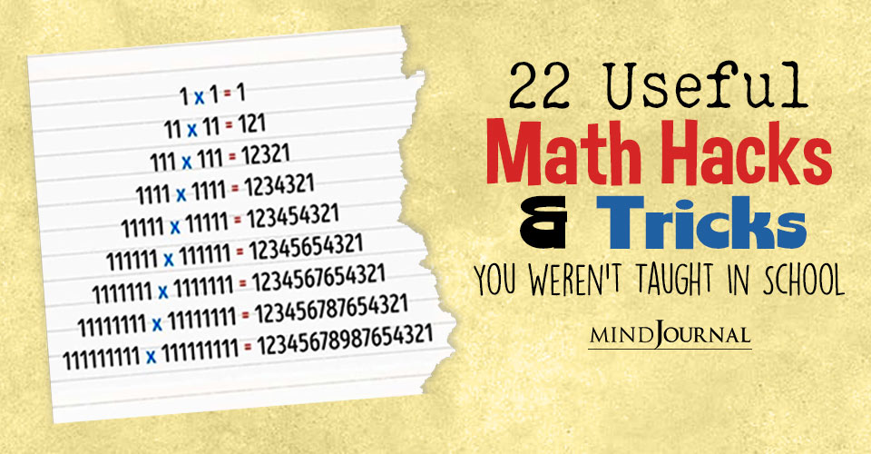 22 Useful Math Hacks And Tricks You Weren’t Taught In School