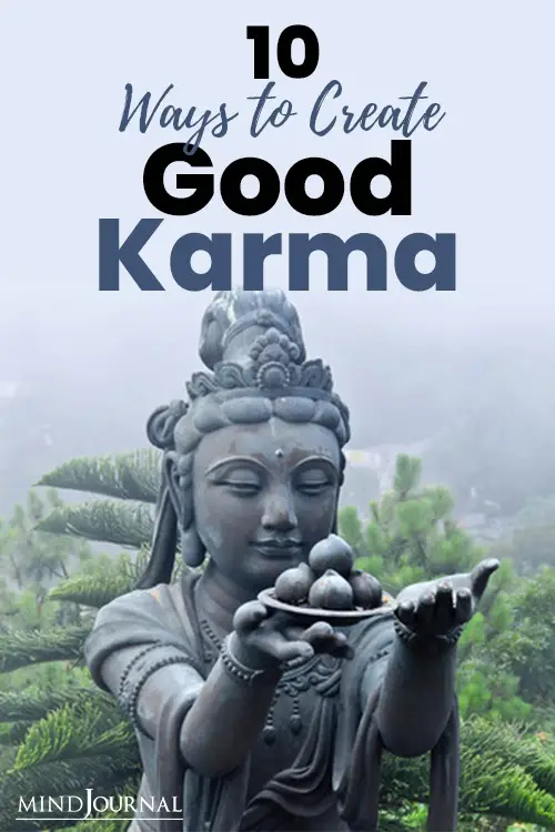 Ways Create Good Karma Everyday pin