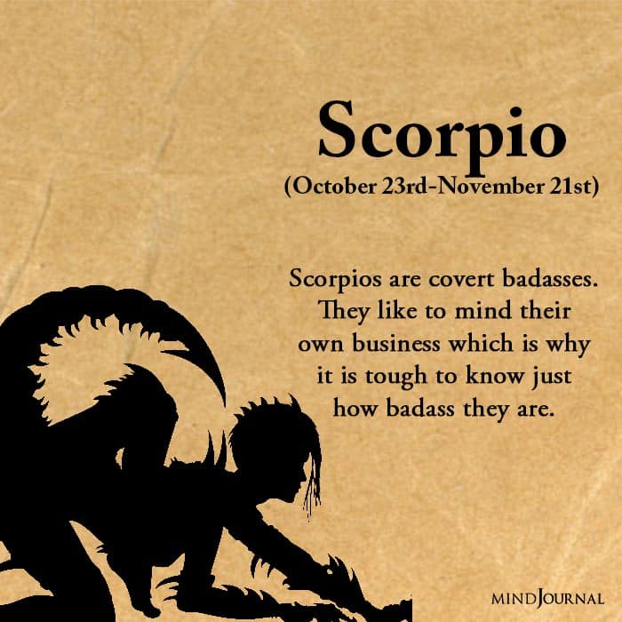 Which Zodiac The Most Badass Of Them All scorpio