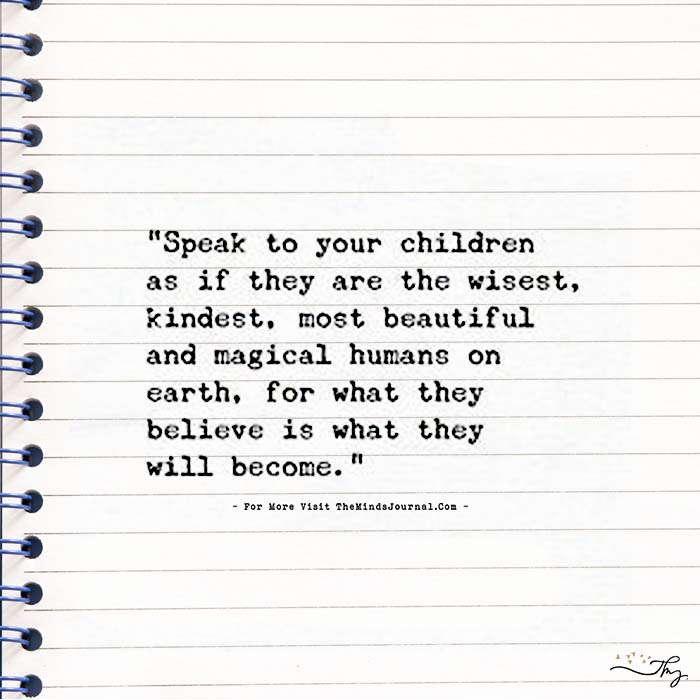 Speak to Your Children