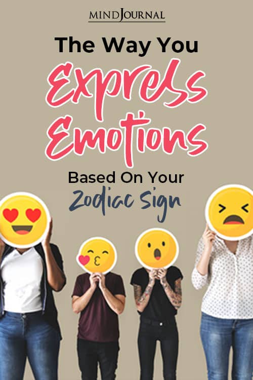 Express Emotions Based Zodiac Sign pin