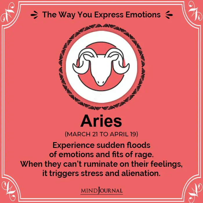 How Each Zodiac Sign Acts When They Feel Emotional