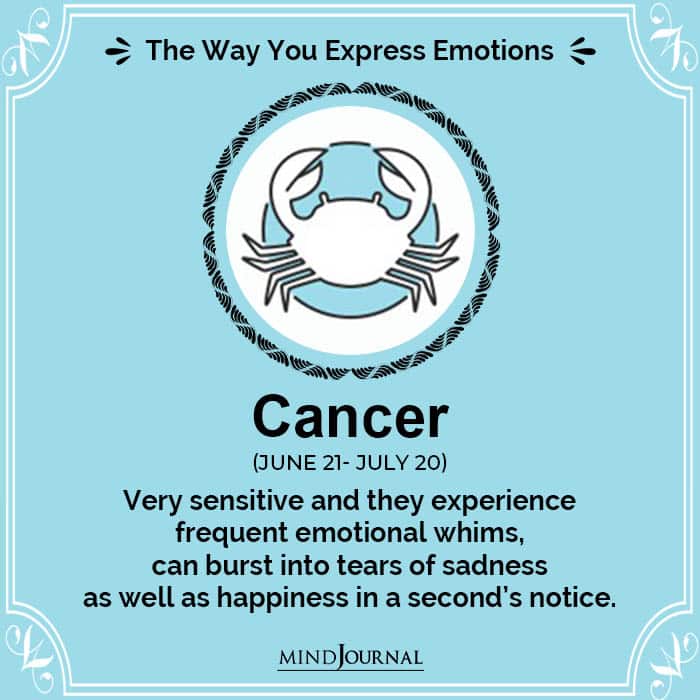 Express Emotions cancer