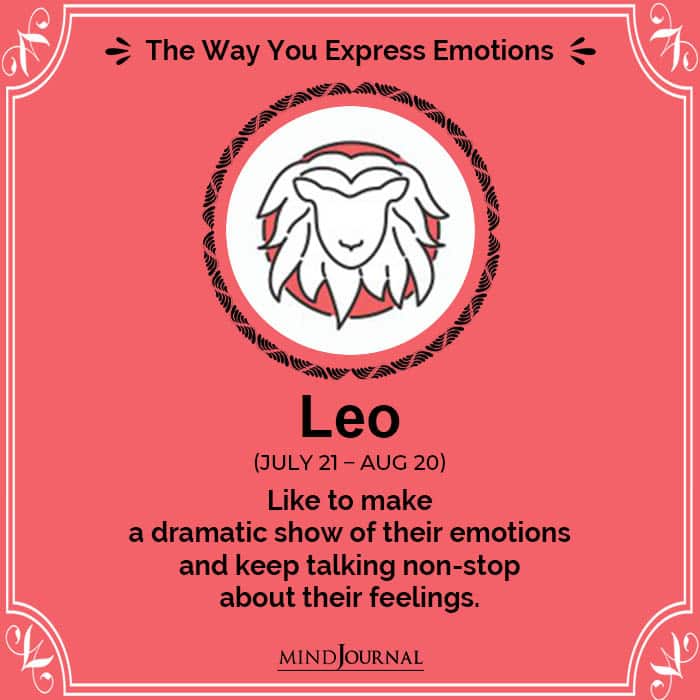 Express Emotions leo