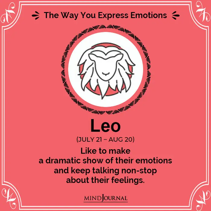 How Each Zodiac Sign Acts When They Feel Emotional