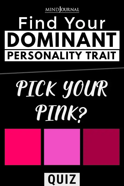 Find Your Dominant Personality Trait Pin