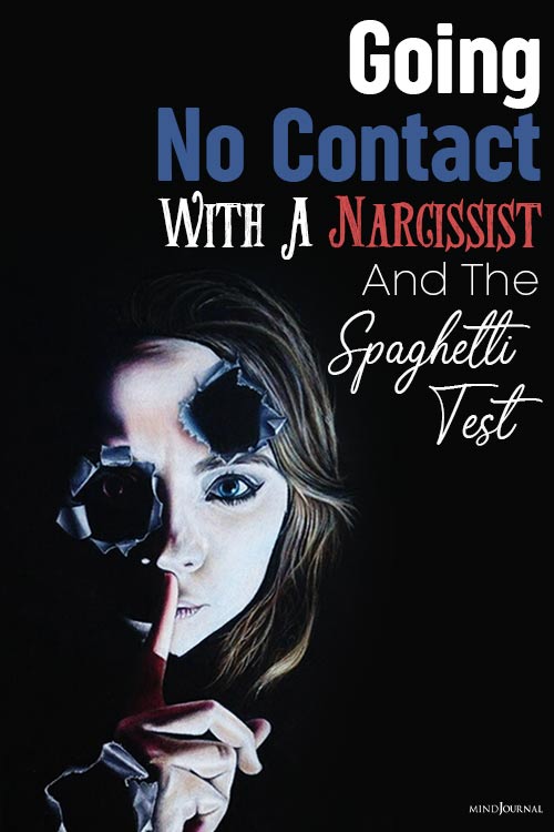 Going No Contact With A Narcissist pin
