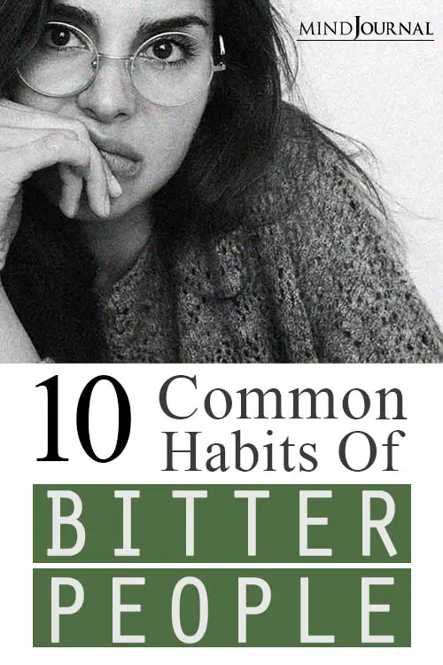 Habits of Bitter People Avoid Them pin