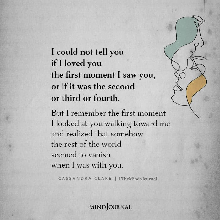 I Could Not Tell You If I Loved You