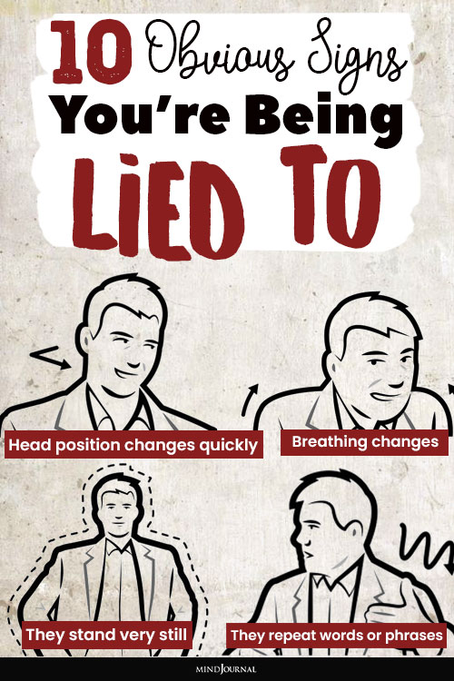 Obvious Signs You’re Being Lied To pin