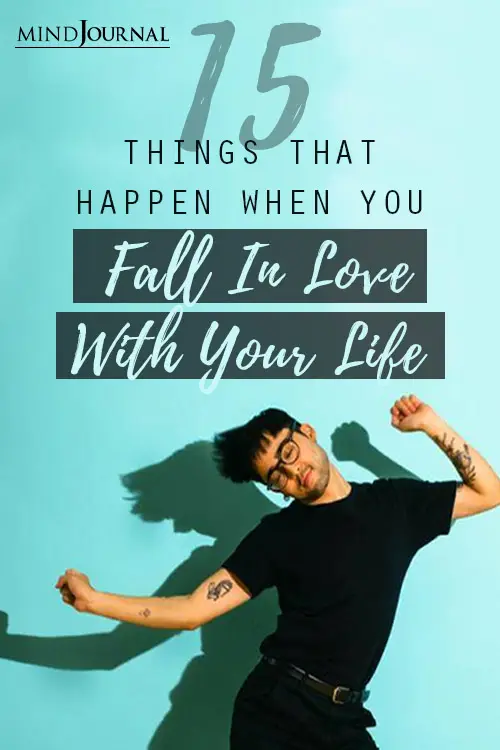 Things When You Fall In Love with Your Life Pin
