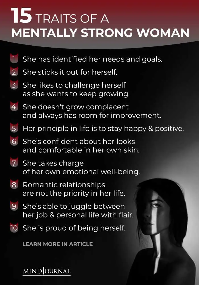 15 Characteristics Of A Mentally Strong Woman
