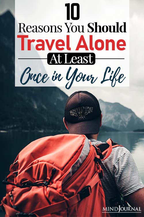 why you should travel alone pin