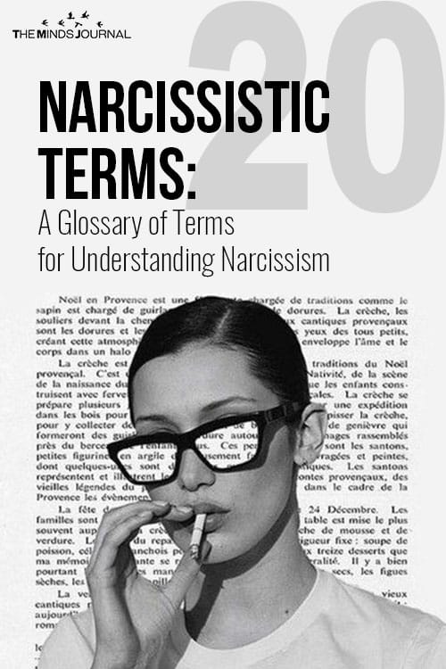 20 Narcissistic Terms