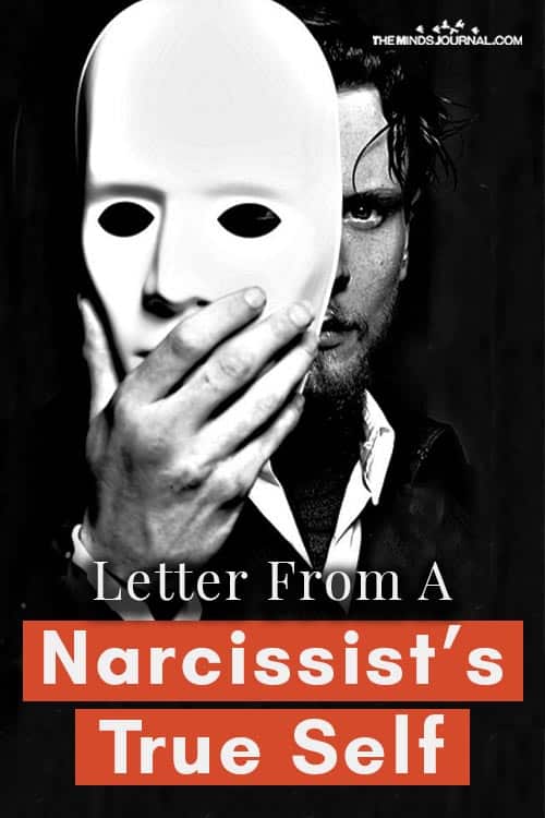 Letter From Narcissists True Self pin