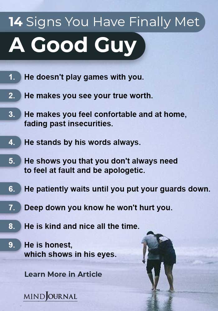 Signs Of A Good Man