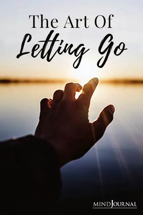 The Art of Letting Go Pin