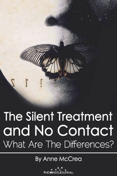 The Silent Treatment and No Contact.... What Are The Differences?
