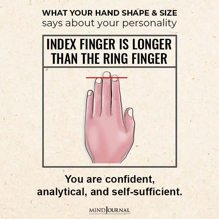 9 Things Your Finger Length Could Say About Your Personality