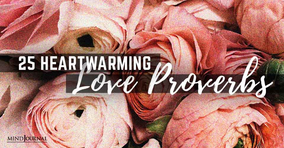25 Heartwarming Love Proverbs