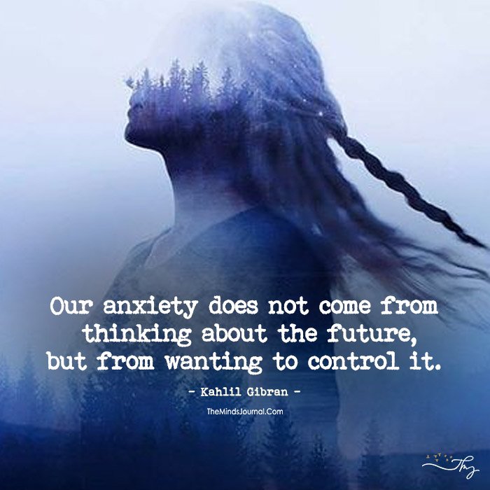 Stop Controlling Your Anxiety
