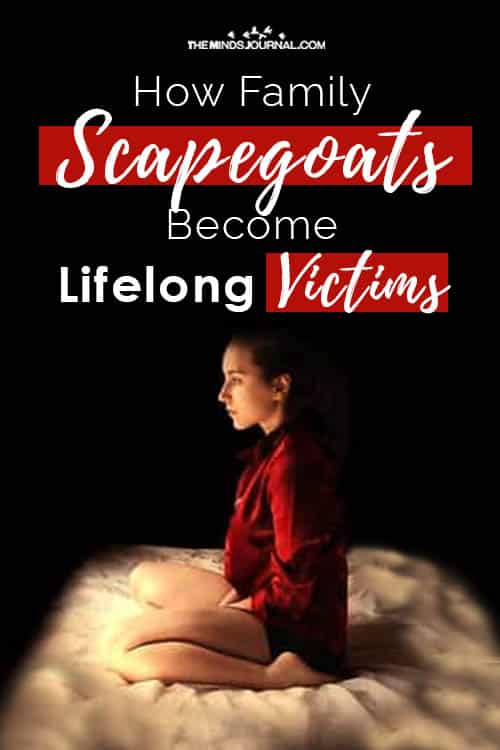 Family Scapegoats Become Lifelong Victims Pin