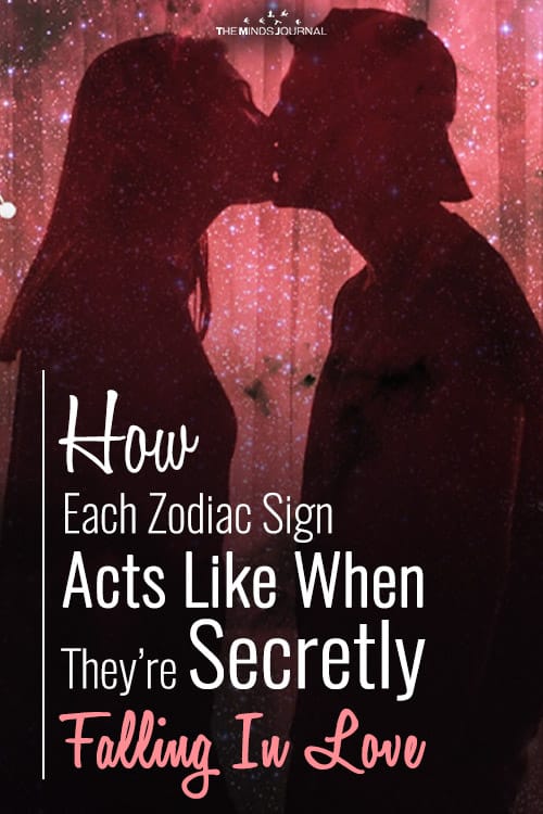 How Each Zodiac Sign Acts Like When They’re Secretly Falling In Love