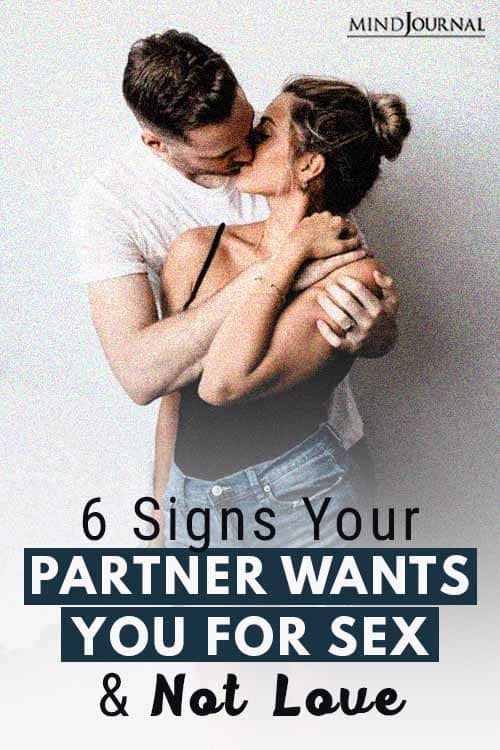 Partner Wants You Sex Not Love Pin