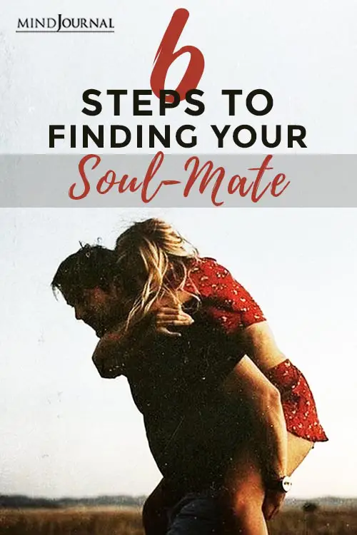 Steps Finding Your Soul Mate Pin