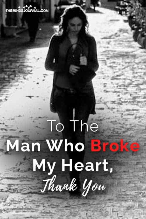 To the Man Who Broke My Heart pin